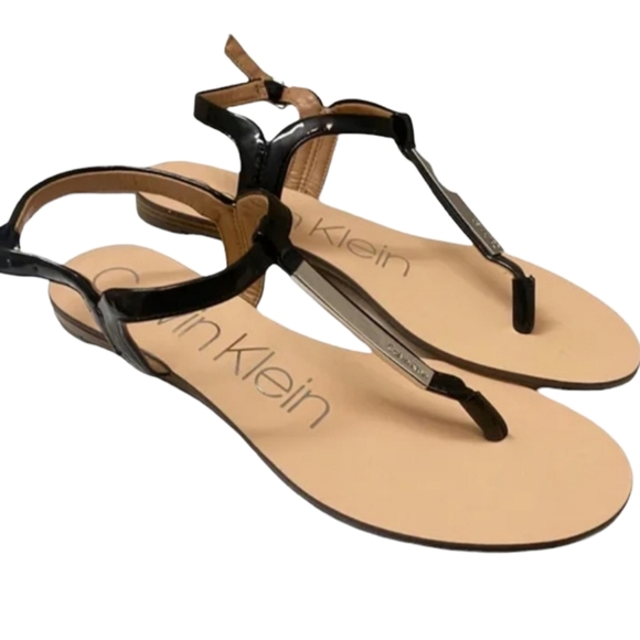 ❤️NIB Calvin Klein SAMIRA Sandal❤️Size 10 - Picture 1 of 4